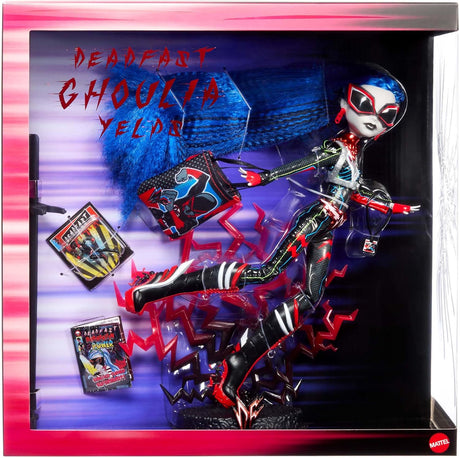 Muñeca Ghoulia Yelps Monster High SDCC 2024, figura y cómic