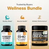 Sandhu Vitamina D3 K2 Magnesio 5000 IU 120 Cápsulas