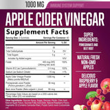 Suplemento Vitaminas en gomitas vinagre de sidra de manzana