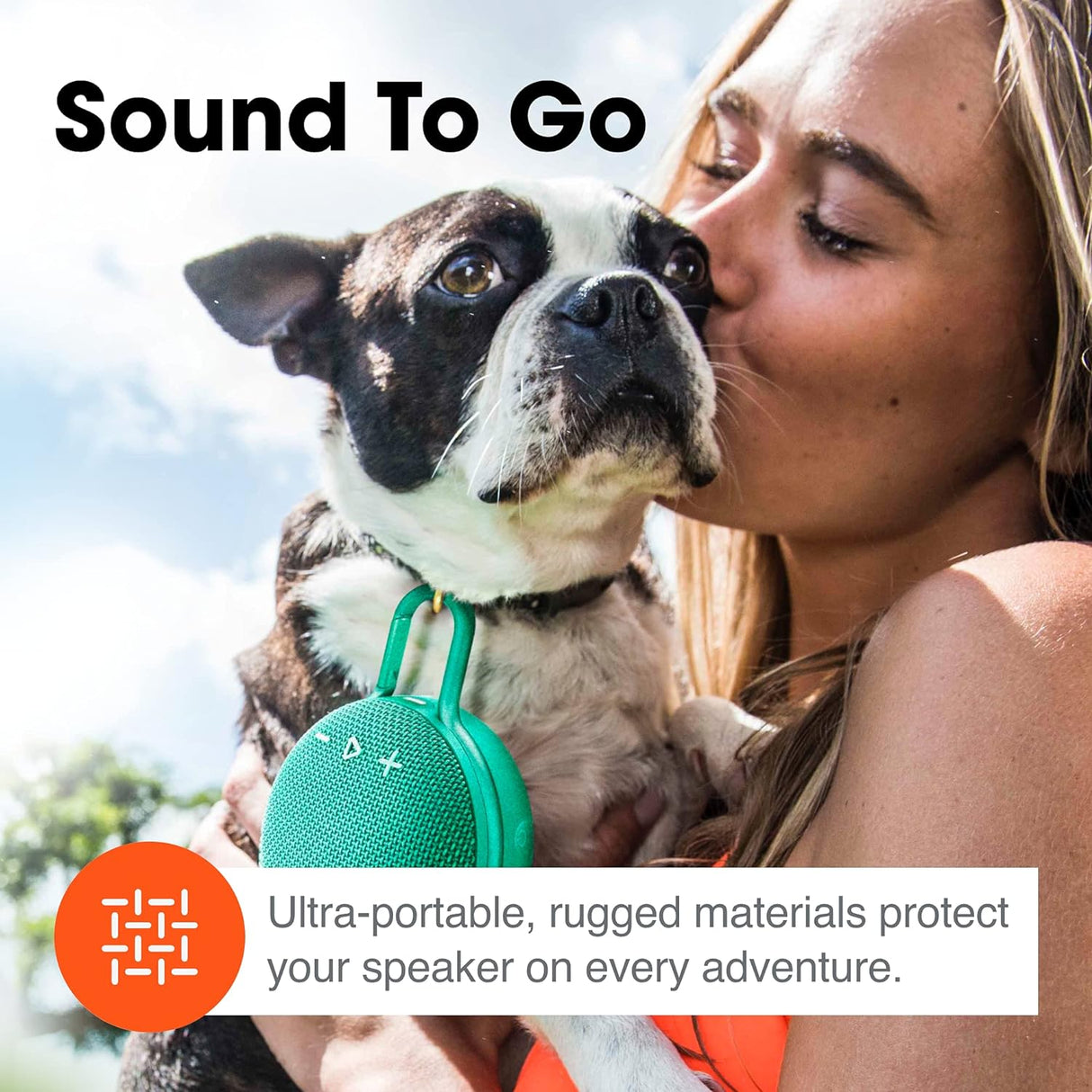 Altavoz Bluetooth impermeable y portátil, JBL Clip 3