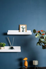 Estante Flotante Acrílico IEEK 6 PCS, 15 Pulgadas, 5mm U Shelf