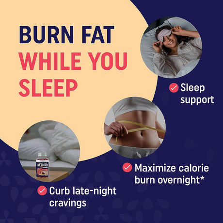 Suplementos quemadoras de grasa nocturnas sin azúcar