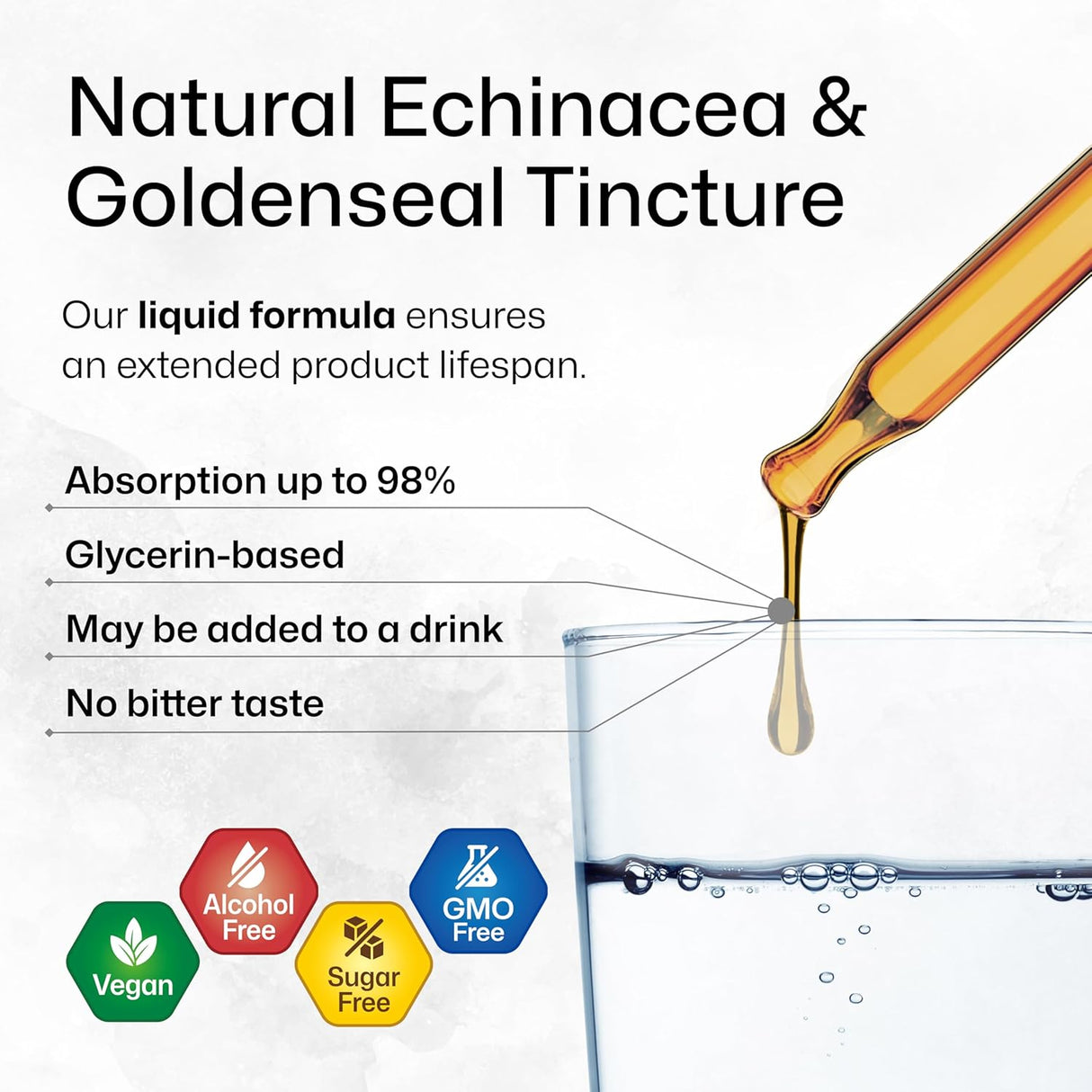 BIO KRAUTER Extracto de Echinacea y Raíz de Goldenseal, 4 Oz