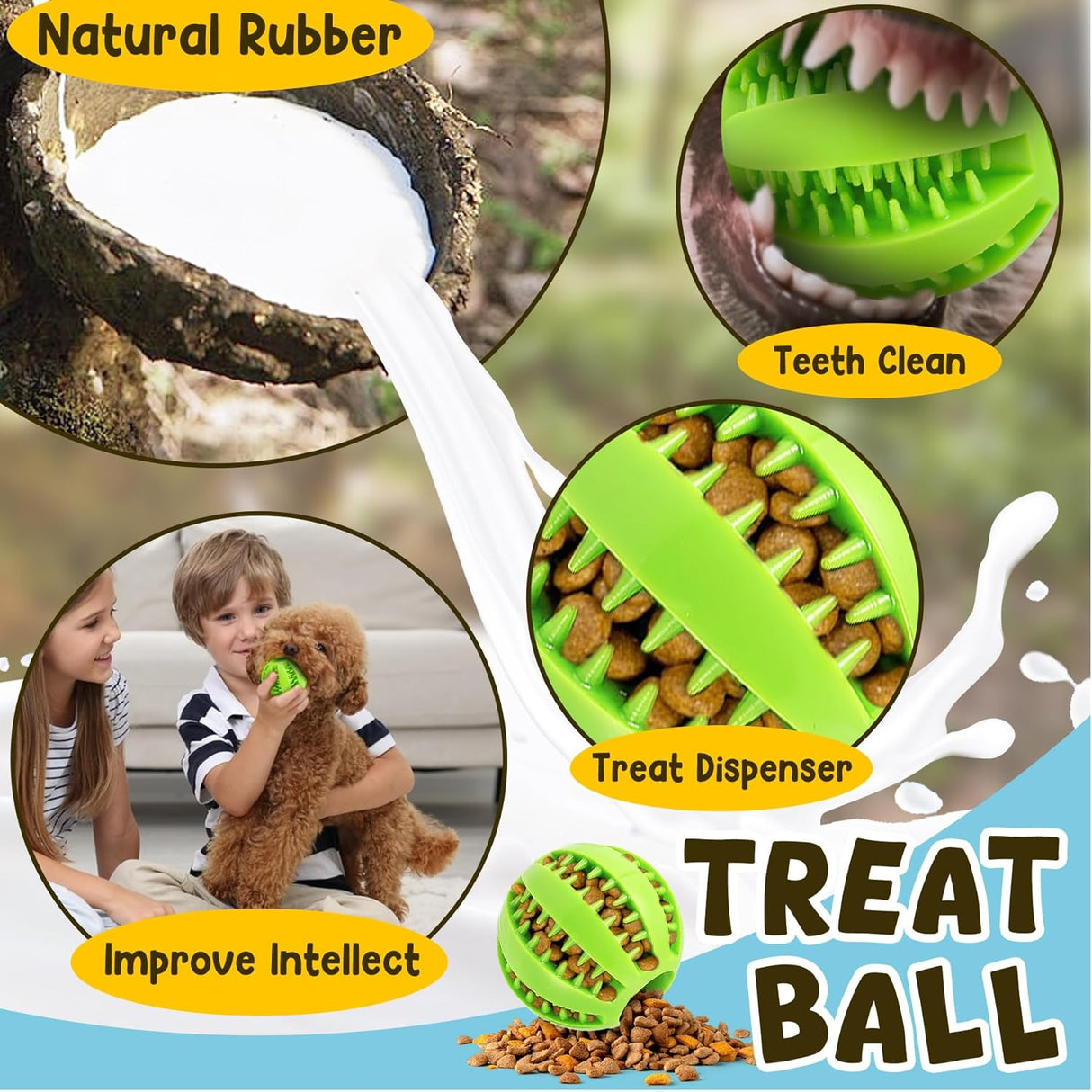 Zeaxuie 9 Pack Juguetes Lujo para Cachorros, Masticables con Sonajero