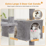 Árbol para Gatos PAWZ Road 72 con Rascadores y Condos