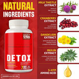 Limpieza corporal completa Apoyo de limpieza natural