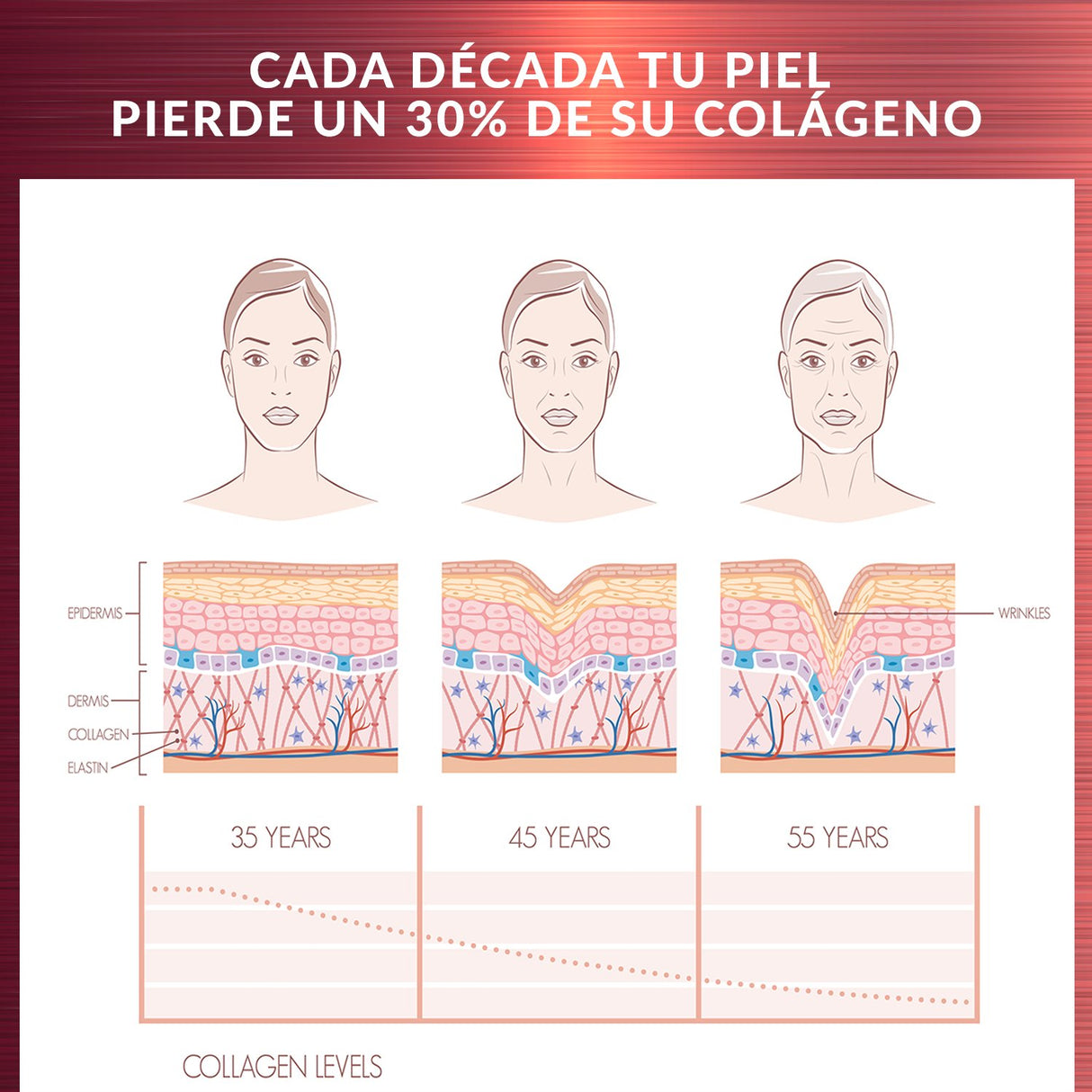 Colageno Hidrolizado Ultra-Cápsulas 3000 MG Rejuvenece  Piel