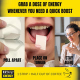 Tiras Energéticas 40 mg Cafeína - Suplemento Energía 30 Pk