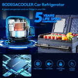 Refrigerador portátil de coche de 45 litros BODEGA