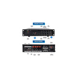Amplificador de mezcla audio para casa PYLE-HOME PMX3500PH