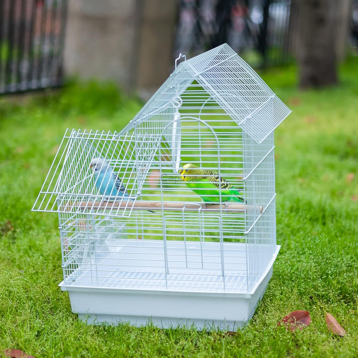 Jaula de viaje para pájaros pequeños ideal para aves