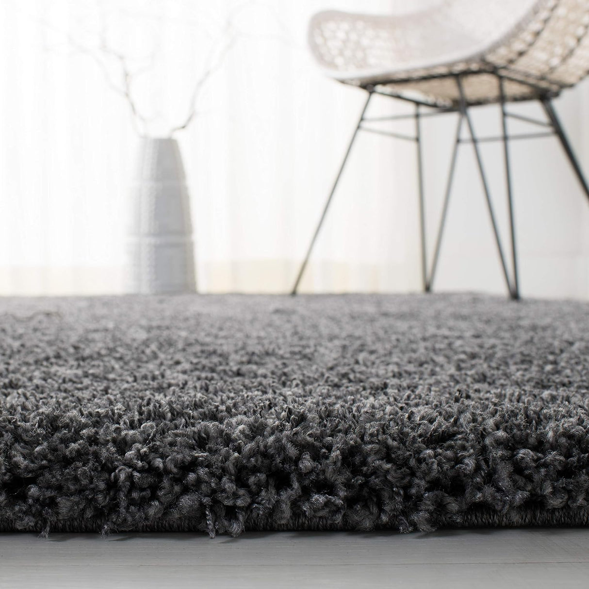 Alfombra Runner de Shag - No derrama, fácil cuidado, modelo SG151-8484