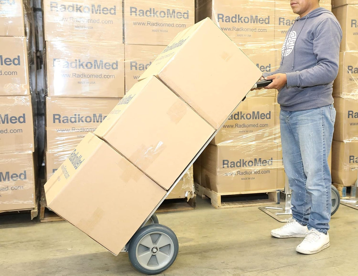 Carretilla de Carga Pesada - Aluminio - 500 lb - 10 Ruedas