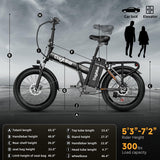 Bicicleta eléctrica 1000W, 48V 20AH, 30+MPH, 80 millas, modelo E-Bike