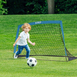 Kunup Portería de fútbol para niños para patio trasero