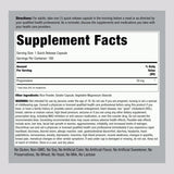 Suplemento de Pregnenolona 50 mg Piping Rock 180 Cápsulas