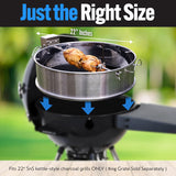 Kit de Rotisserie SnS Grills para Parrillas Kettle de 22