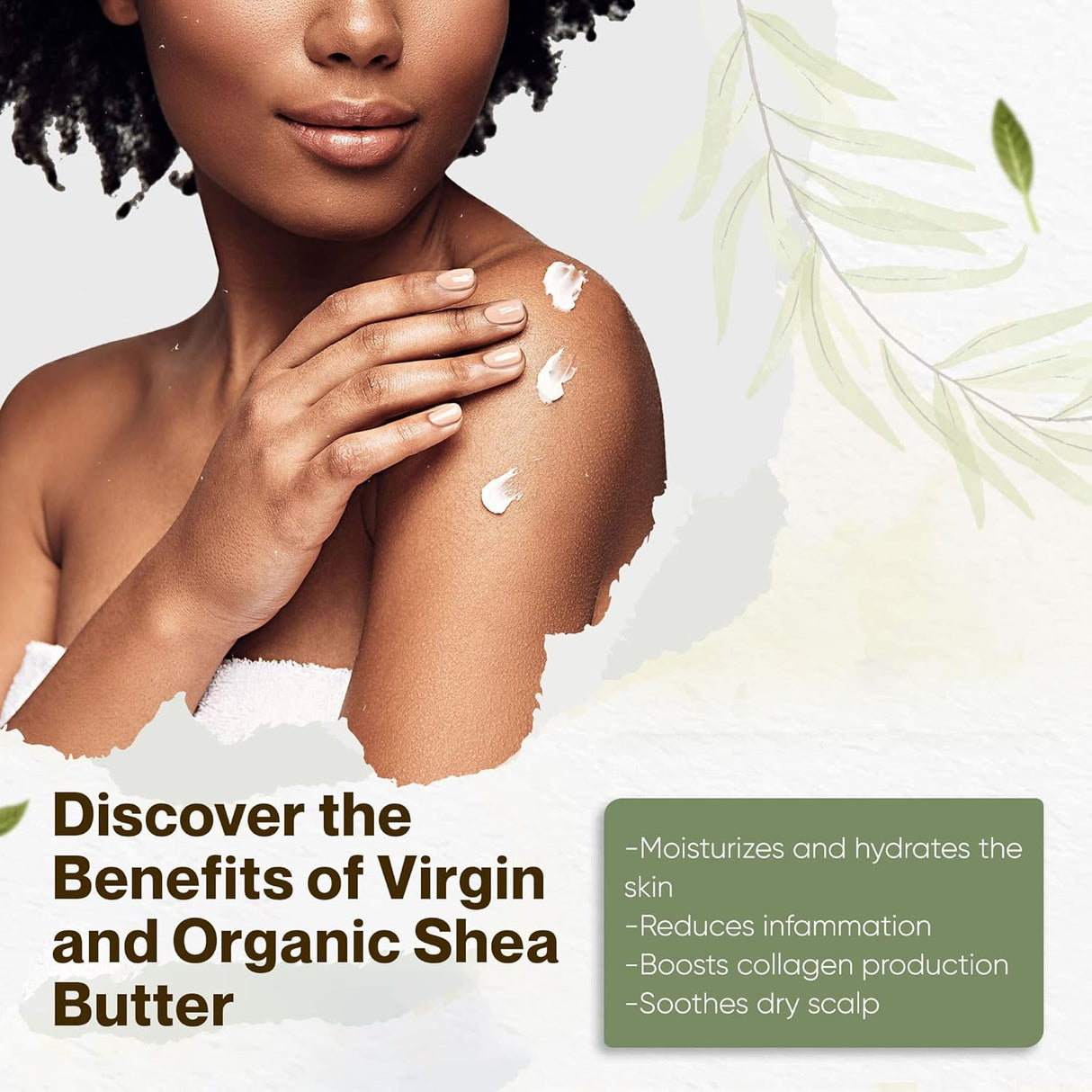 Manteca de Karité Virgen Orgánica Certificada USDA - Ghana