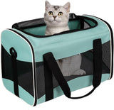 Transportin Suave Aprobado Aerolínea para Gatos y Perros 17x11x11