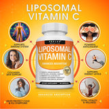Suplementos Liposomal Vitamina C 2100 mg   vegano sin OMG