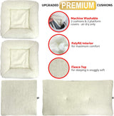 Condo para gatos Kitty City, apilable, cama pop-up, CM-10074