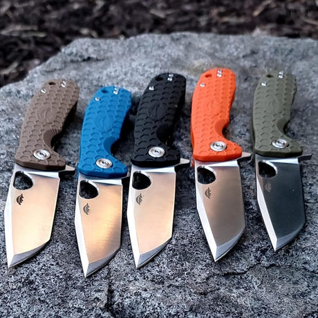 Cuchillo de bolsillo de 3.63 pulgadas, hoja de acero ligera