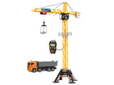 DICKIE TOYS 48 '' Mega Crane and Truck Vehicle and Playset