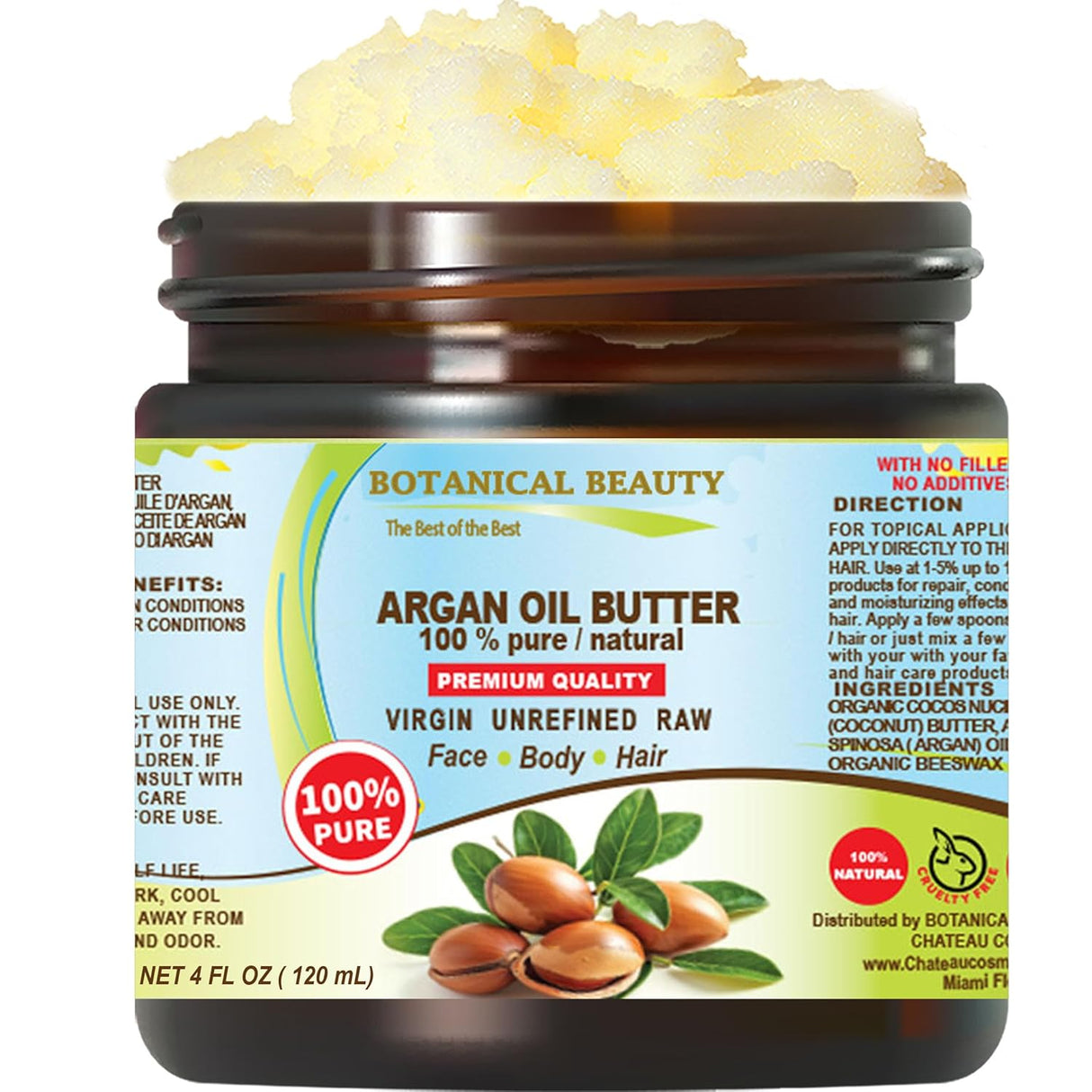 Aceite de Argán Virgen 100% Puro Natural Prensado en Frío