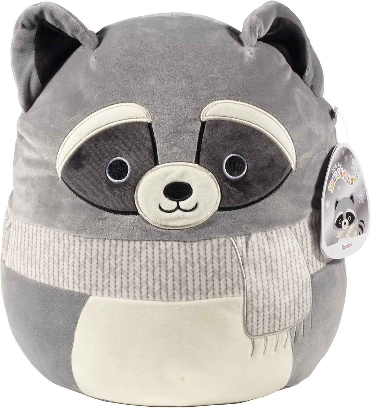 Peluches Squishmallow Rocky The Raccoon de 12 pulgadas