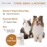 Suplementos  Aceite de salmón para perros 180 golosinas