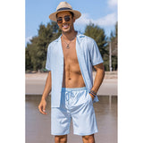 Conjunto deportivo corto de 2 piezas para hombre