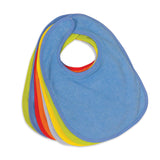 Pack de 8 babero de felpa de punto sólido