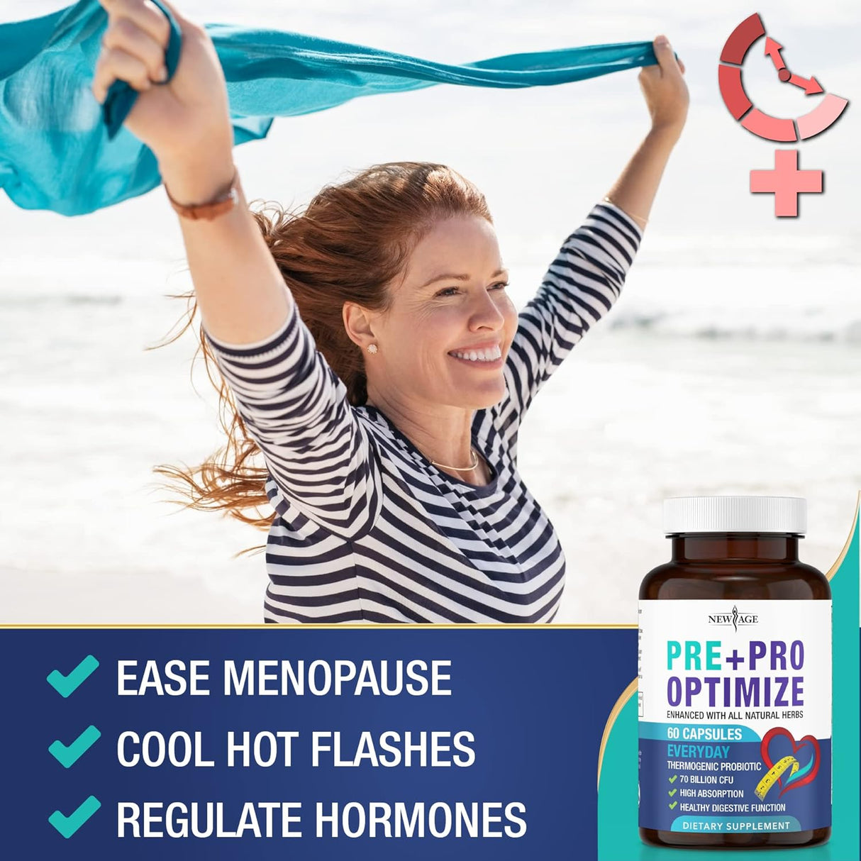 Suplementos para mujeres menopausia 70 mil millones de UFC