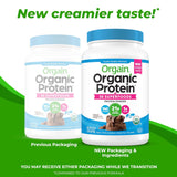 Proteína Vegana Orgain 21g, 10g Fibra, 2.02 lb, Sin Gluten