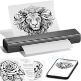 Itari M08F - Impresora portátil de plantillas de tatuaje Gris