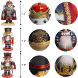 Figuras de Nutcrackers FUNPENY, 7'' Soldado y Pirata, 3 Pzs