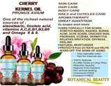 Aceite de Semilla de Cereza Italiana para Cara, Piel, Cuerpo y Más