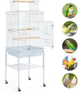Jaulas de pájaros loros parte superior abierta Yaheetech Play