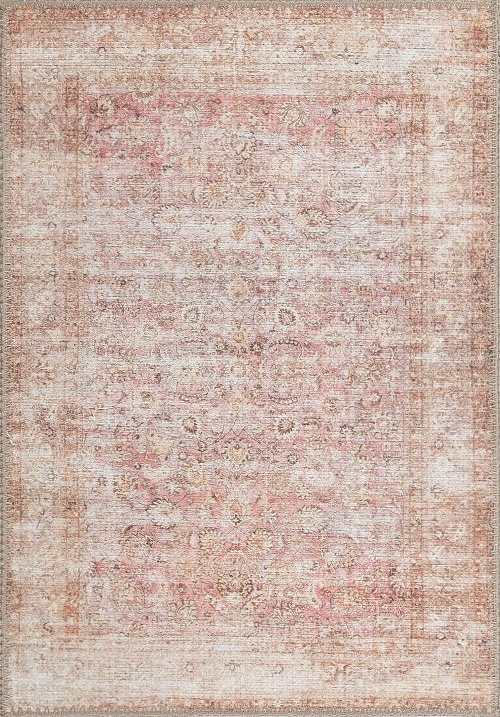 Alfombra Lavable Adiva 2x3 con Antideslizante, Vintage, 2' x 3