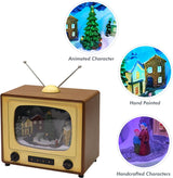 Televisor Retro Animado con Música Navideña, Moments in Time 6
