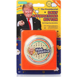 Juguete de broma con 15 diferentes elogios voz Donald Trump