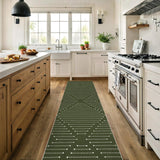 Alfombra Runner Boho LIVEBOX, Lavable, 2'x8', Modelo para Pasillo
