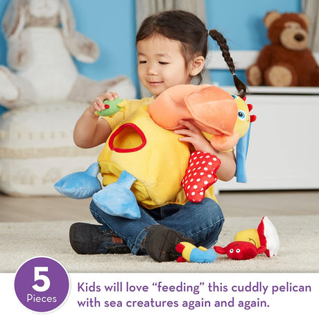 Pelícano Hambriento de peluche - Melissa & Doug - Juguete educativo