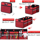 Organizador de Maletero Homeve, Pockets y 3 Compartimentos