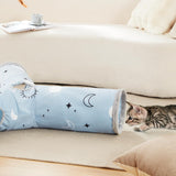 Túnel para Gatos Love's Cabin 3 Vías con Juguetes y Agujeros