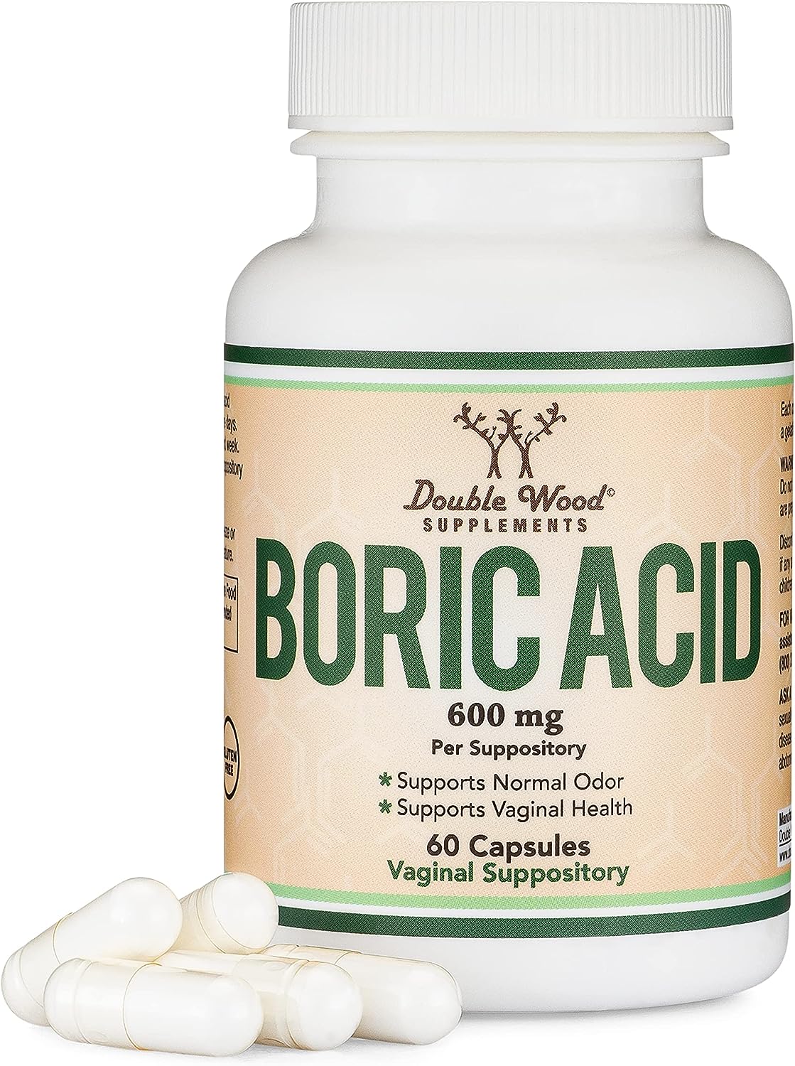 Suplementos Alimenticios Supositorios de ácido bórico