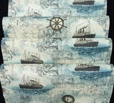 Blue Sailing Papel pintado decorativo Stick and Peel Papel