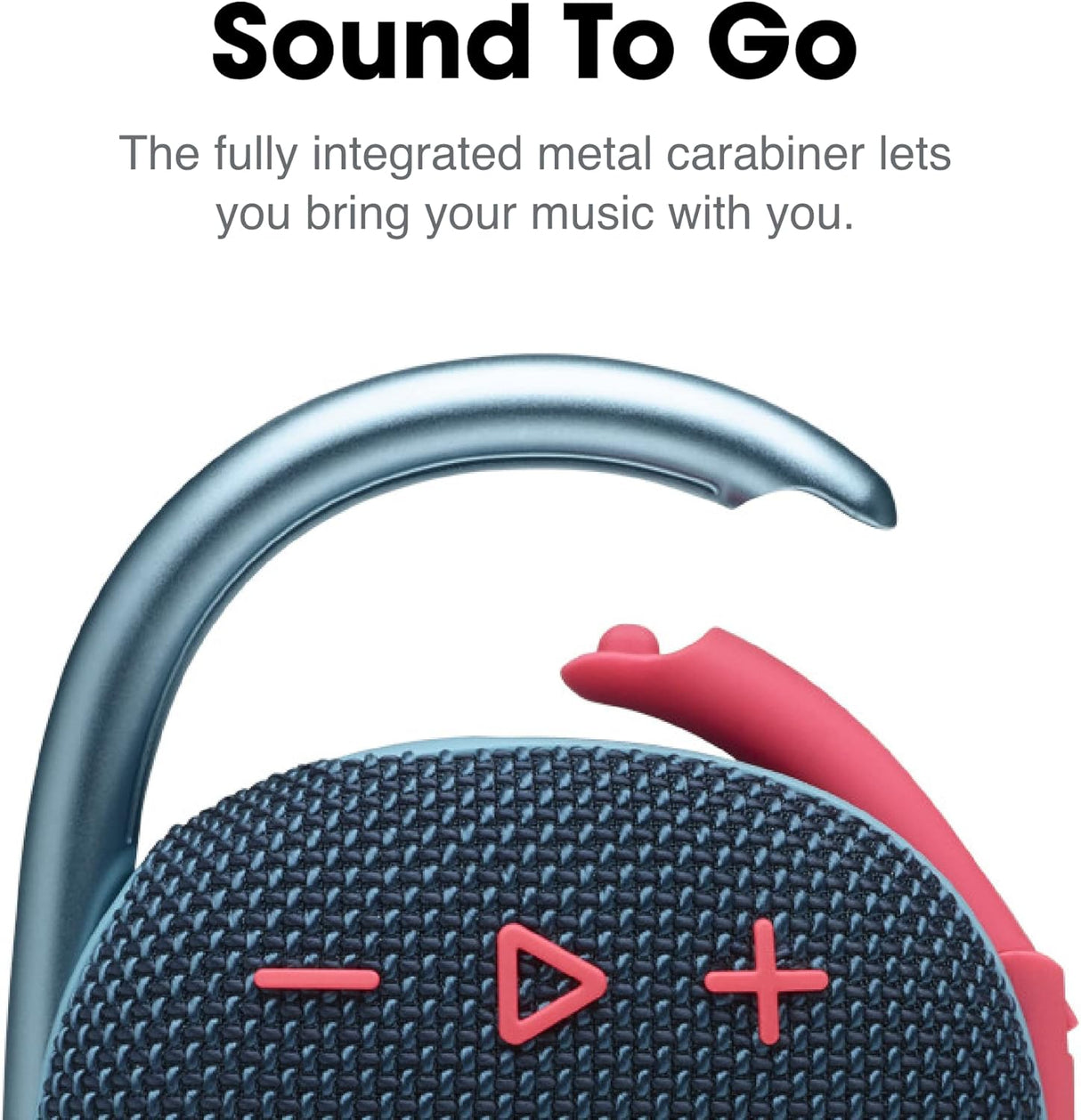 Altavoz Bluetooth JBL Clip 4 - 10h, resistente al agua, 5.1