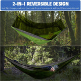 Hamaca Doble con Mosquitera Gold Armour - Camping Esenciales