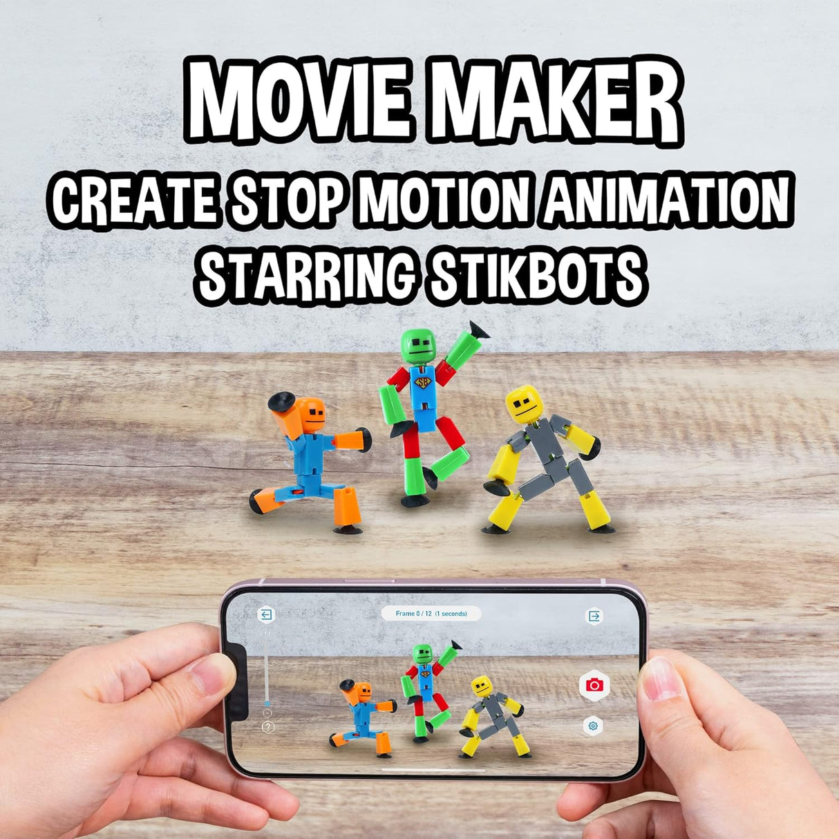 Figuras de acción coleccionables para animación stop motion